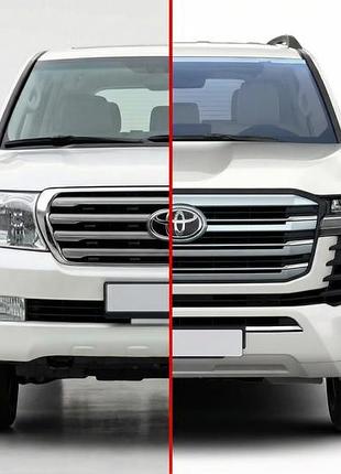 Комплект рестайлинга в lc 300 high-line (стандартный комплект) для toyota land cruiser 200 2007-2021 гг