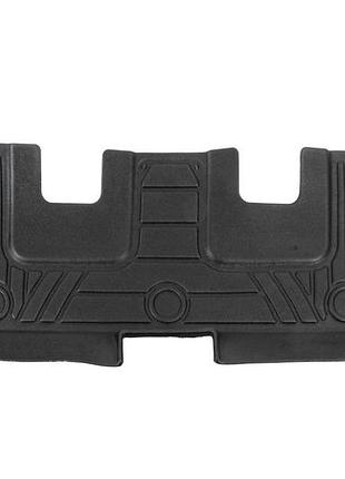 Гумовий килимок на третій ряд niken luxury 3d (1 шт) для toyota land cruiser prado 150 2009-2023 рр