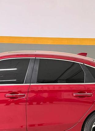 Нижні молдинги стекол (8 шт, нерж) carmos - турецька сталь для honda civic sedan 2021- рр
