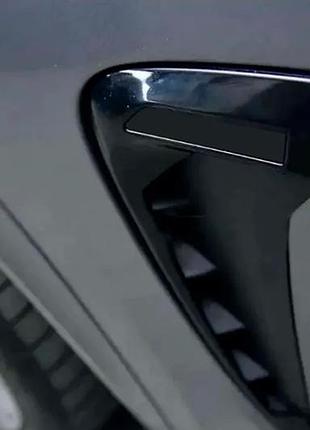 Жабры в стиле black x5m f85 для bmw x5 f15 2013-2018 гг
