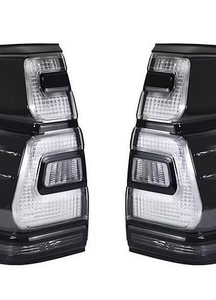 Задние фонари blackedition v1 plus (2017-2023, 2 шт) для toyota land cruiser prado 150