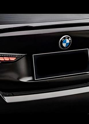 Спойлер m4-style (для g26, черный глянец) для bmw 4 серия g22/23/26 2020- гг