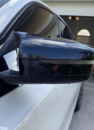 Накладки на зеркала m-look (с защелками, 2 шт) для bmw 7 серия g11/g12 2015-2022 гг