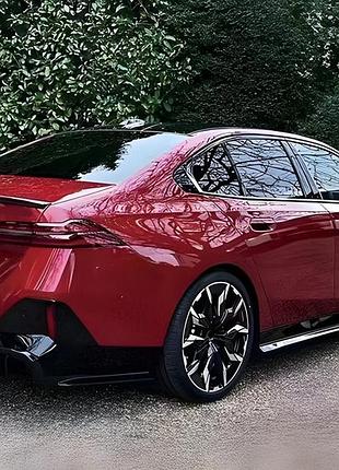 Накладки на пороги (для порогов m-sport) для bmw 5/i5 серия g60/g60e/g61 2023- гг