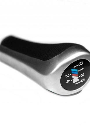 Ручка кпп (сіра, оем) 6 передач для bmw 3 серія e46 1998-2006 рр