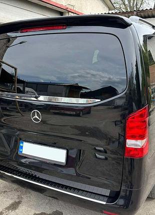 Спойлер abs (под покраску) для mercedes vito/v-class w447 2014- гг