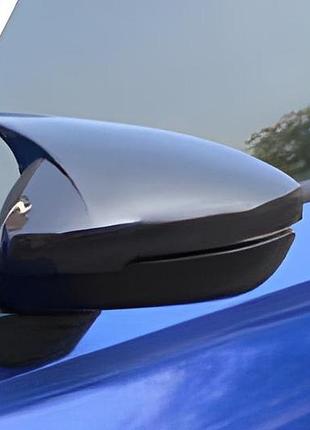Накладки на зеркала bmw-style (2 шт) для honda civic sedan 2021- гг