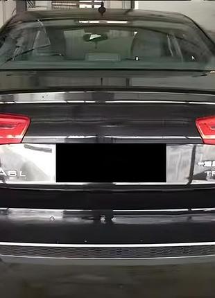 Задний диффузор с насадками на выхлоп dpt s-line-style (2011-2014) для ауди a6 c7