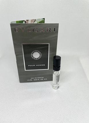 Оригінал пробник парфумована вода pour homme eau de parfum від bvlgari
