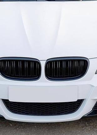 Решетки m-look (2008-2011, черный глянец) для bmw 3 серия e90/e91