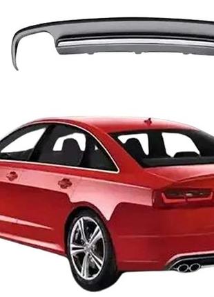 Диффузор заднего бампера dpt v1 (2011-2014) для ауди a6 c7
