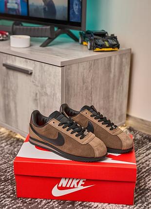 Nike cortez brown black