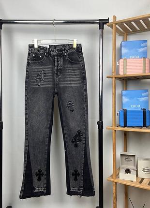 Джинси chrome hearts & gallery dept