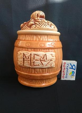Керамическая бочка