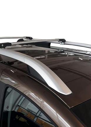 Перемички на рейлінг під ключ wingbar v1 (2 шт) сірі для renault duster 2024- рр