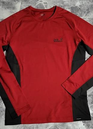 Мужской спортивный лонгслив jack wolfskin