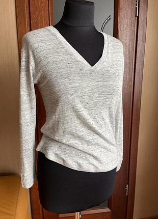 Massimo dutti лонгслів льон