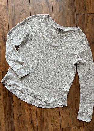 Massimo dutti лонгслів льон 6
