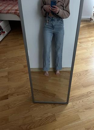 Прямі джинси zara
