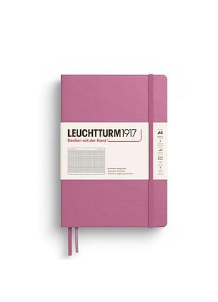 Блокнот leuchtturm1917 середній dusty rose клітинка (372187)