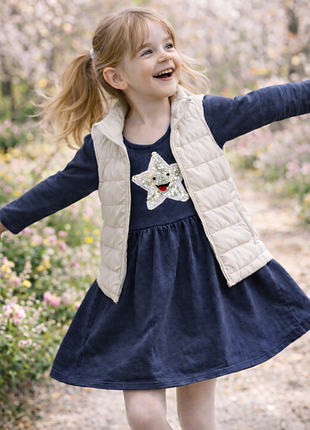 Тепла сукня golf&kids зірочка пайєтками