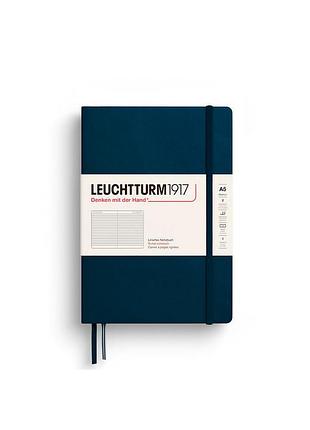 Блокнот leuchtturm1917 середній deep sea лінія (372190)