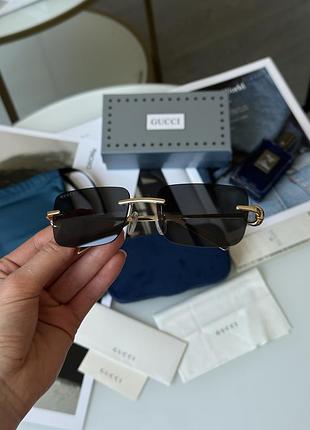 Очки гуччи gg1703s 002 black/gold 55/17/140