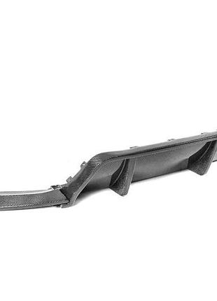 Задний диффузор carbon v1 (для m-sport, 2018-2022) для bmw x6 g06 2019- гг
