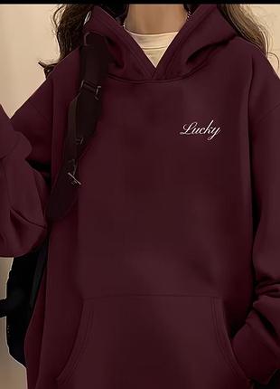 Стильний oversized жіночий світшот-пуловер