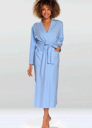Lands' end blue prima cotton халат преміумприма котон/14430/
