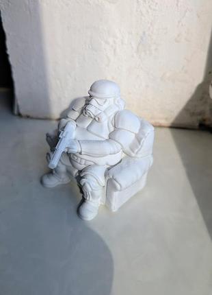 Фигурка fat star wars white 4