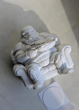 Фигурка fat star wars white 6