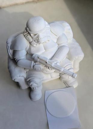 Фигурка fat star wars white 7