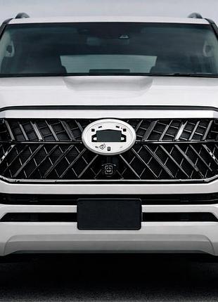 Передняя решетка wald для toyota land cruiser 300 2021- гг