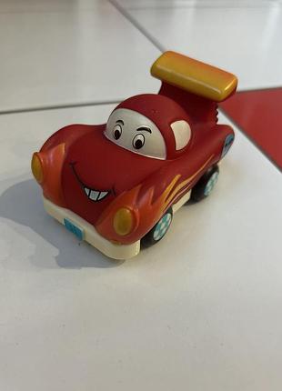 Машинка battat кумедний автопарк перегонова машинка