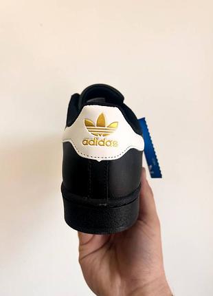 Adidas superstar og black