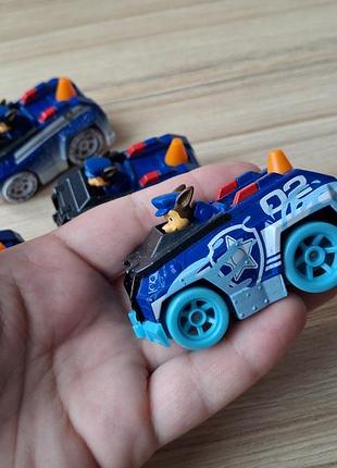 Металеві машинки nickelodeon щенячий патруль spin master 5