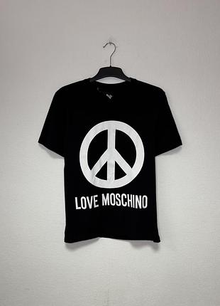 Love moschino t-shirt original чоловіча футболка москіно оригінал