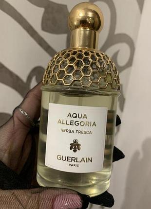 Guerlain aqua allegoria herba fresca туалетная вода 1205ml