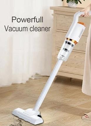 Акумуляторний пилосос без мішка vacuum cleaner 2000mah 120 вт бездротовий, вертикальний
