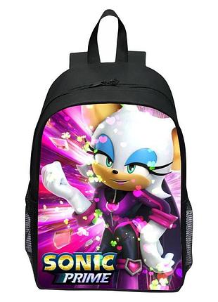 Дитячий рюкзак sonic prime з кажан руж