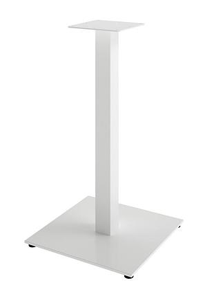 Опора quadro h-725 400х400 / 6 мм белая