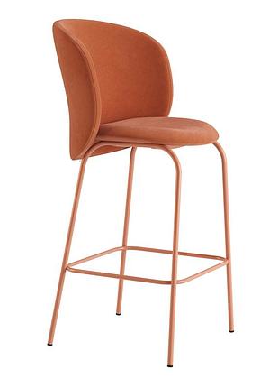Стул полубарный lilo exclusive terracotta velvet