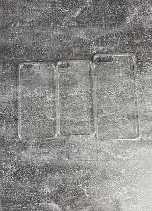 Чохол прозорий для iphone 6s plus силіконовий