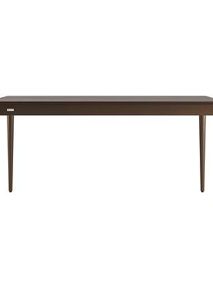 Стіл розкладний eclipse 160+60 x 80 темний горіх