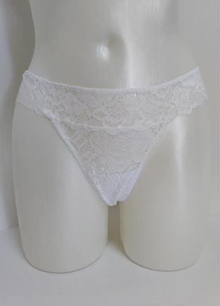 Трусики стринги lormar your body star m, белый 2