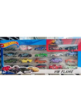 Набор металлических машин 20 штук hw hot wheel хот вил sk35-30/sk35-29/8820