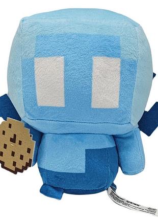 М'яка іграшка еллей minecraft allay blue 18 см