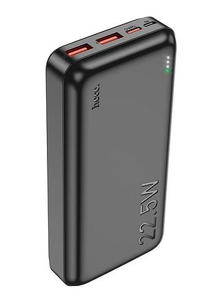 Умб зарядный power bank hoco j101a 20000mah 22.5w+20w черная