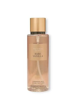 Парфюмированный спрей для тела victoria’s secret bare vanilla fragrance mist 250 мл